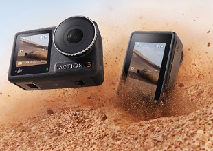 DJI发布Osmo Action 3相机支持4K/120p录制电池续航时间更长