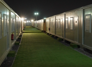 偏远的沙漠营地为卡塔尔的世界杯球迷提供预算