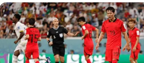 韩国队在伤停补时阶段取得胜利晋级世界杯16强