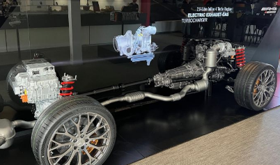 梅赛德斯AMG C63 SE四缸混合动力装置解释
