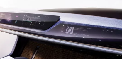 克莱斯勒用37.2英寸双屏预览未来电动汽车的驾驶舱