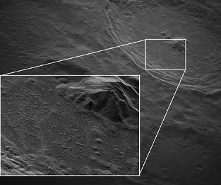 行星防御雷达原型捕获月球的详细图像