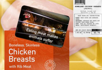 肉类羞辱标签显示可降低购买肉类的可能性