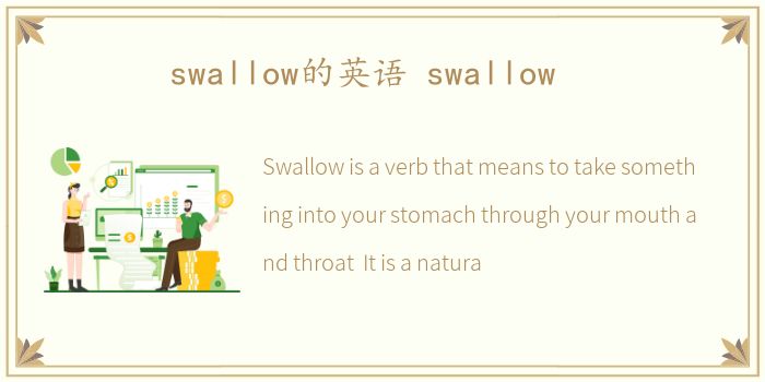 swallow的英语 swallow