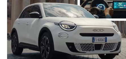 2024菲亚特600e电动SUV在官方视频中悄然亮相