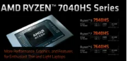 AMDRyzen77040HSPhoenix处理器宣布配备RDNA3iGPU和XDNAAI加速器