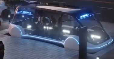 在新泄露的视频中特斯拉的机器人出租车原型看起来像温室