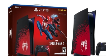 全新PS5主机Marvel蜘蛛侠2限量版套装将于9月15日在马来西亚推出