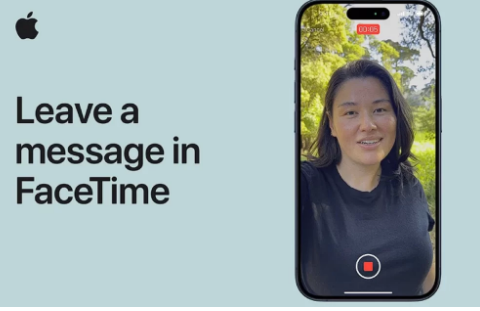如何使用FaceTime留下iPhone视频消息