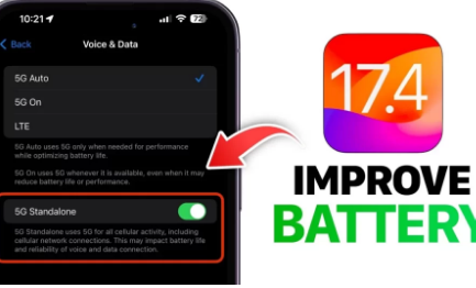 如何在iOS17.4中优化iPhone电池续航时间