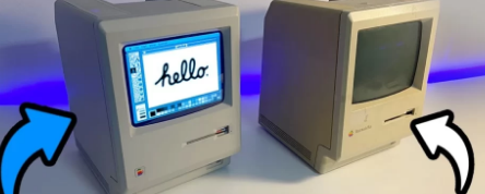 3D打印全尺寸复古苹果Macintosh台式电脑Brewintosh