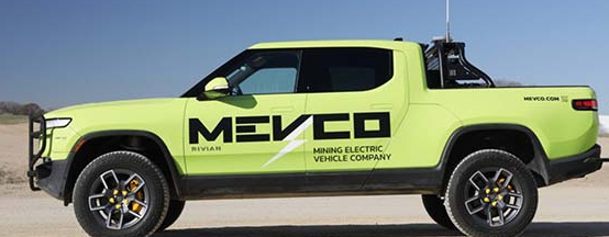 MEVCO将为采矿作业改装RivianR1T电动皮卡